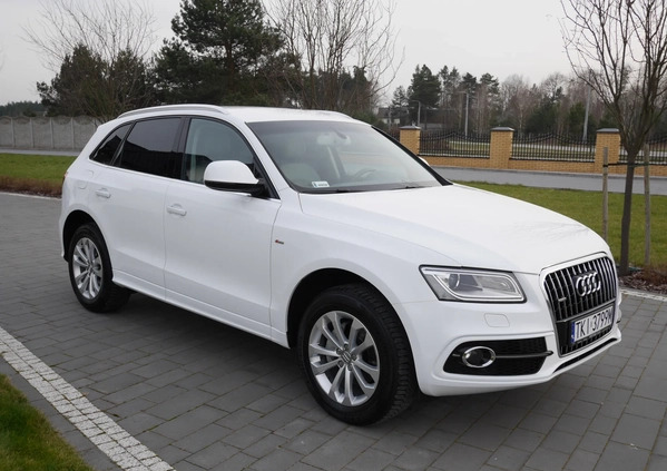 Audi Q5 cena 99000 przebieg: 144000, rok produkcji 2016 z Przedbórz małe 352